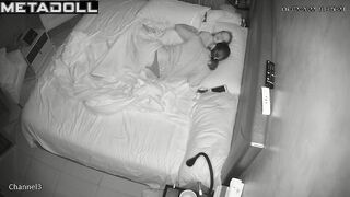 Old Spanish brunette student girl fucks her husband in her daughter’s room spy cam