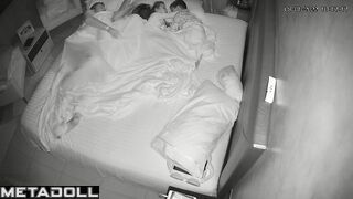 Real Australian married coiple fuck in their bedroom real spy cam