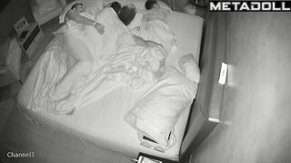 Real Australian married coiple fuck in their bedroom real spy cam