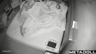 Real Australian married coiple fuck in their bedroom real spy cam