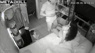Horny Estonian brunette woman gives her husband a sloppy blowjob HD