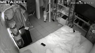 Horny Estonian brunette woman gives her husband a sloppy blowjob HD