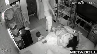 Horny Estonian brunette woman gives her husband a sloppy blowjob HD