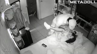 Horny Estonian brunette woman gives her husband a sloppy blowjob HD