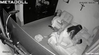 Latina girl in lingerie gets fucked in her sleep
