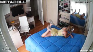 Daily routine of a British teenage girl