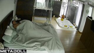 Amazing Irish married coiple have an intimate sex spy cam record