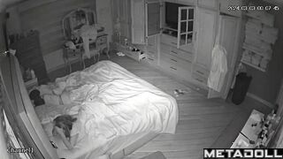 Single blonde step-mom fingers slowly real spy cam