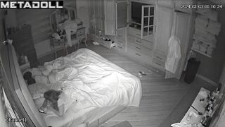 Single blonde step-mom fingers slowly real spy cam
