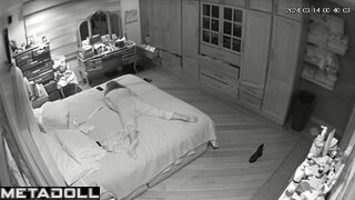 Naked blonde mom masturbates real spy cam