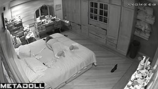 Naked blonde mom masturbates real spy cam