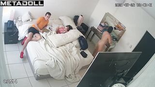 Old Welsh brunette teacher changes her wet and dirty panties before masturbating
