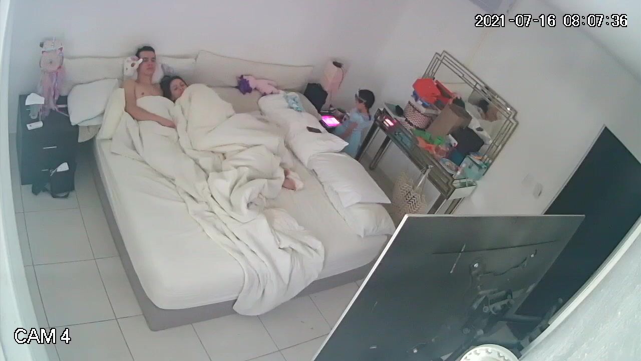 Mom and Dad fuck in their bedroom hidden IP camera Metadoll HQ  