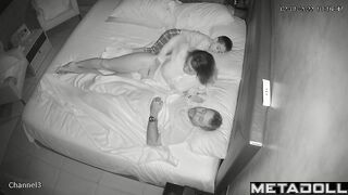 Amazing ass Polish blonde step-mom gets cum inside her pussy hidden IP cam