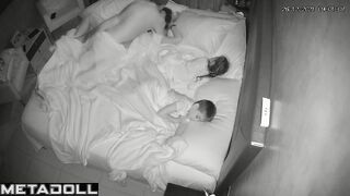 Big ass Belgian brunette mother fucks her ex-husband spy cam