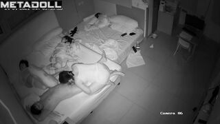 Big ass Swedish brunette mother sex at home voyeur cam