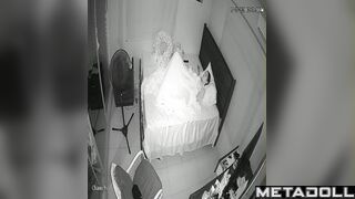 Big tits Russian brunette teacher rubs her pussy while dreaming of footjob porn