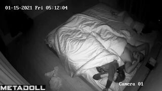 Amazing Israeli parents having sex hard in their bed real spy cam
