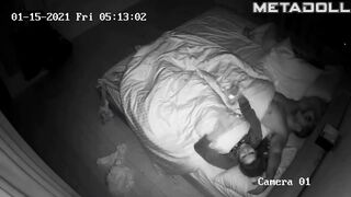 Amazing Israeli parents having sex hard in their bed real spy cam