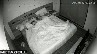 Real Romanian mature couple having sex in their bedroom hidden camera