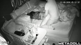 My parents having sex before going to sleep hidden cam