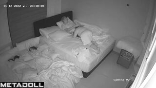 Newly married couple having sex in the living room live HD