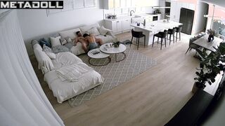 Amazing new couple having sex in the bedroom voyeur cam