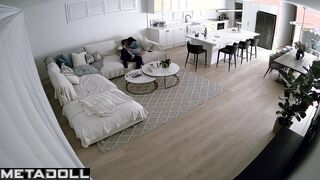 Amazing new couple having sex in the bedroom voyeur cam