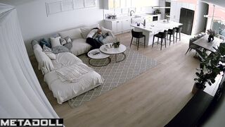 Amazing new couple having sex in the bedroom voyeur cam