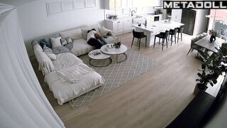 Amazing new couple having sex in the bedroom voyeur cam