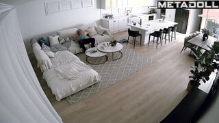 Amazing new couple having sex in the bedroom voyeur cam