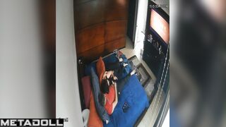 Spanish mature couple fuck hard in their bed recording