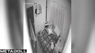 Amateur couple fuck in their bed online