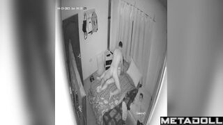 Amateur couple fuck in their bed online