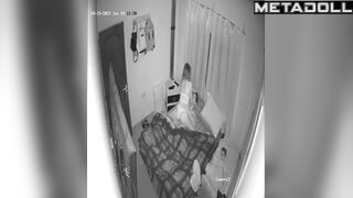 Amateur couple fuck in their bed online