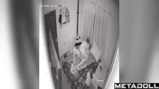 Amateur couple fuck in their bed online