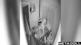 Amateur couple fuck in their bed online