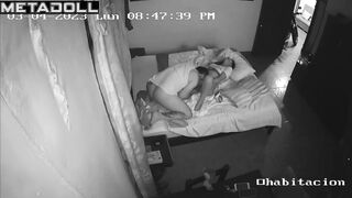 Amateur Polish couple fuck in their daughter’s room voyeur cam