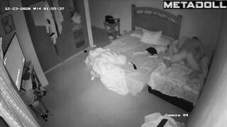 Mature German blonde MILF forces her husband to cum hidden IP cam