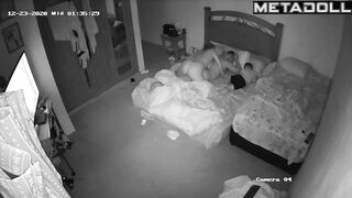 Mature German blonde MILF forces her husband to cum hidden IP cam