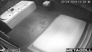 Two naked lesbians in the shower