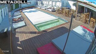 Summer swimming pool spy cam 2024