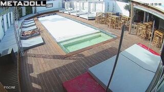 Summer swimming pool spy cam 2024