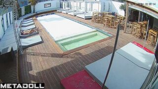 Summer swimming pool spy cam 2024