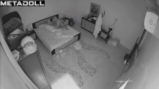 Naked Danish brunette MILF gets fucked in her sleep hidden cam