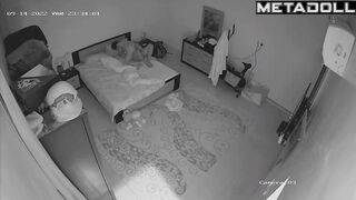 Naked Danish brunette MILF gets fucked in her sleep hidden cam