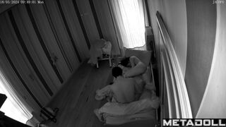 Amazing Norwegian parents fuck on their bed hard live HD