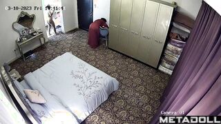 Sweet Romanian brunette student girl fucks her ex-husband hidden cam