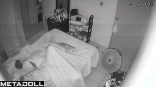 Busty blonde mom fingers in her bed online