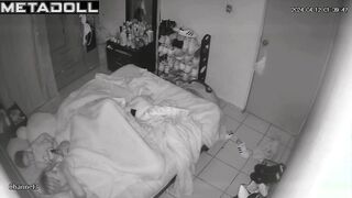 Naked Romanian blonde wife rubs her pussy while thinking about babysitter porn